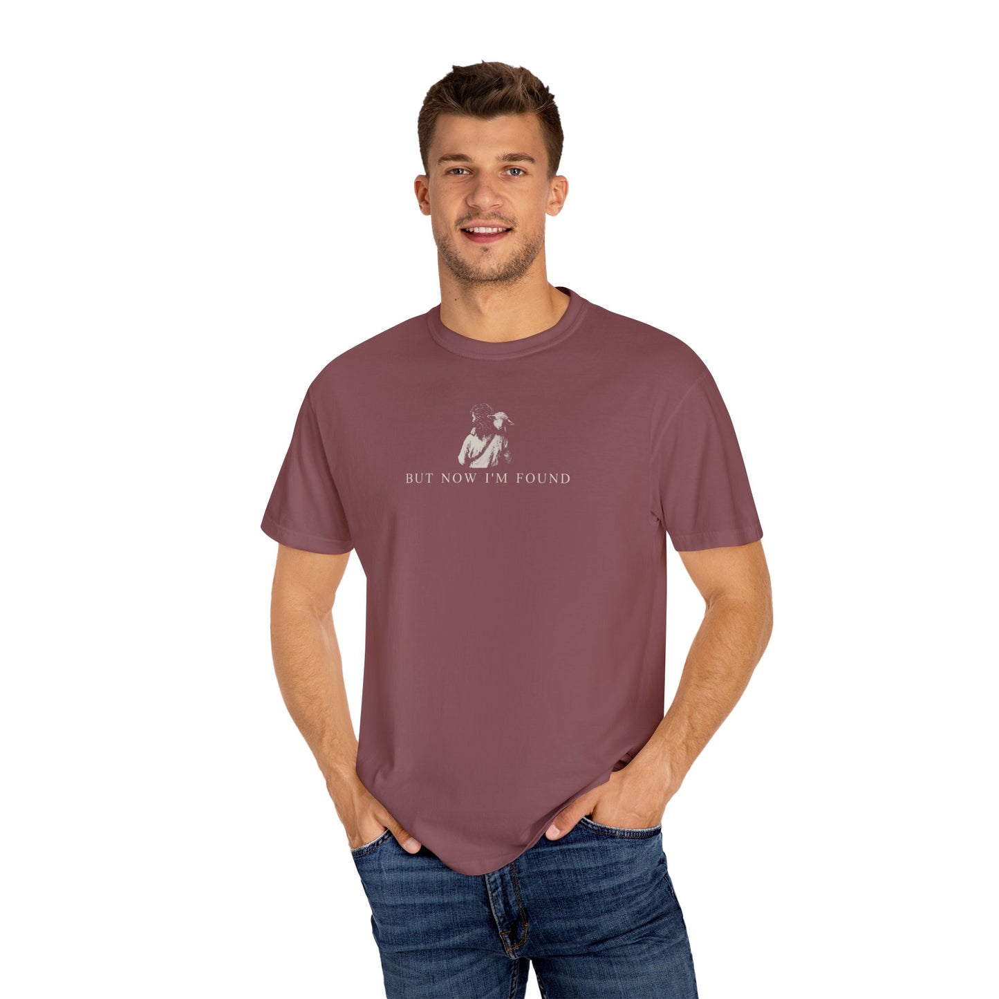 "But Now I'm Found" Adult Comfort Colors Tee