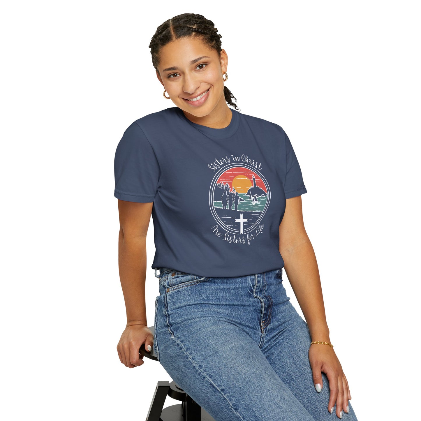 "SISTERS IN CHRIST" UNISEX PREMIUM TEE
