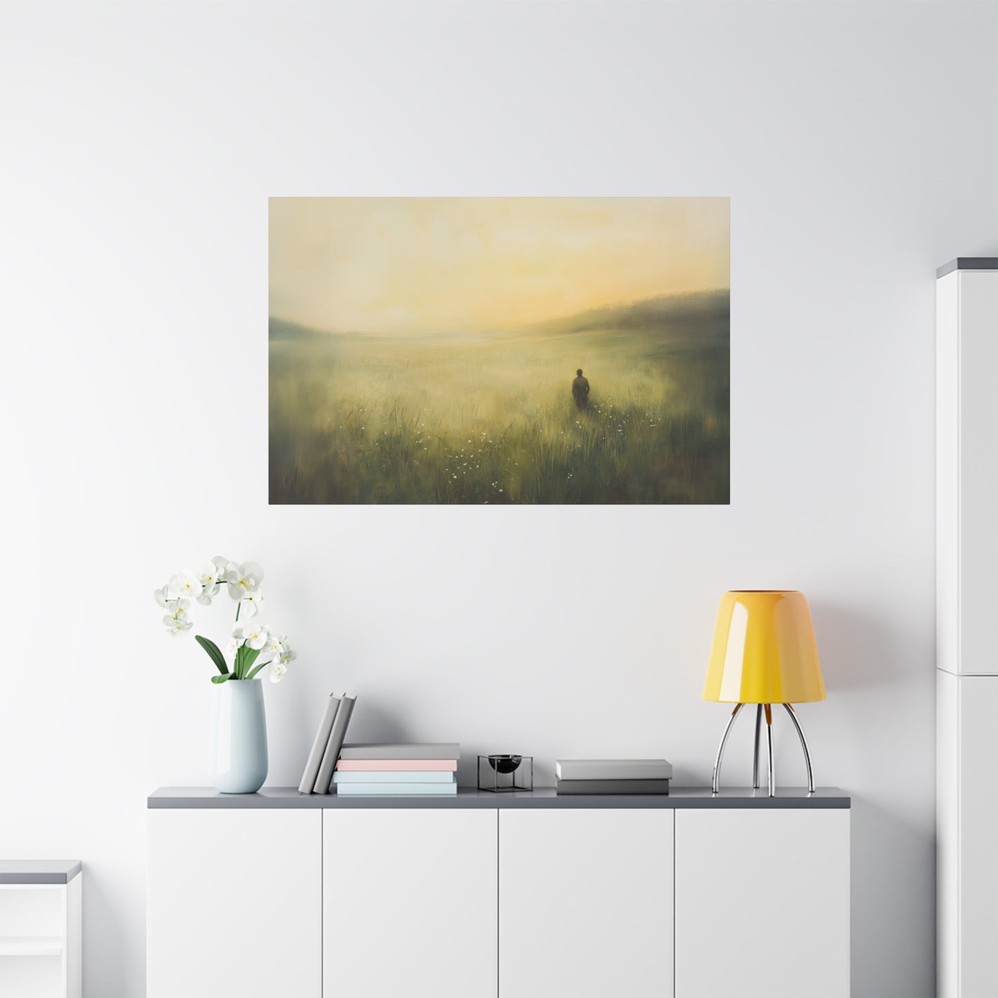 "Green Pastures" Canvas Print