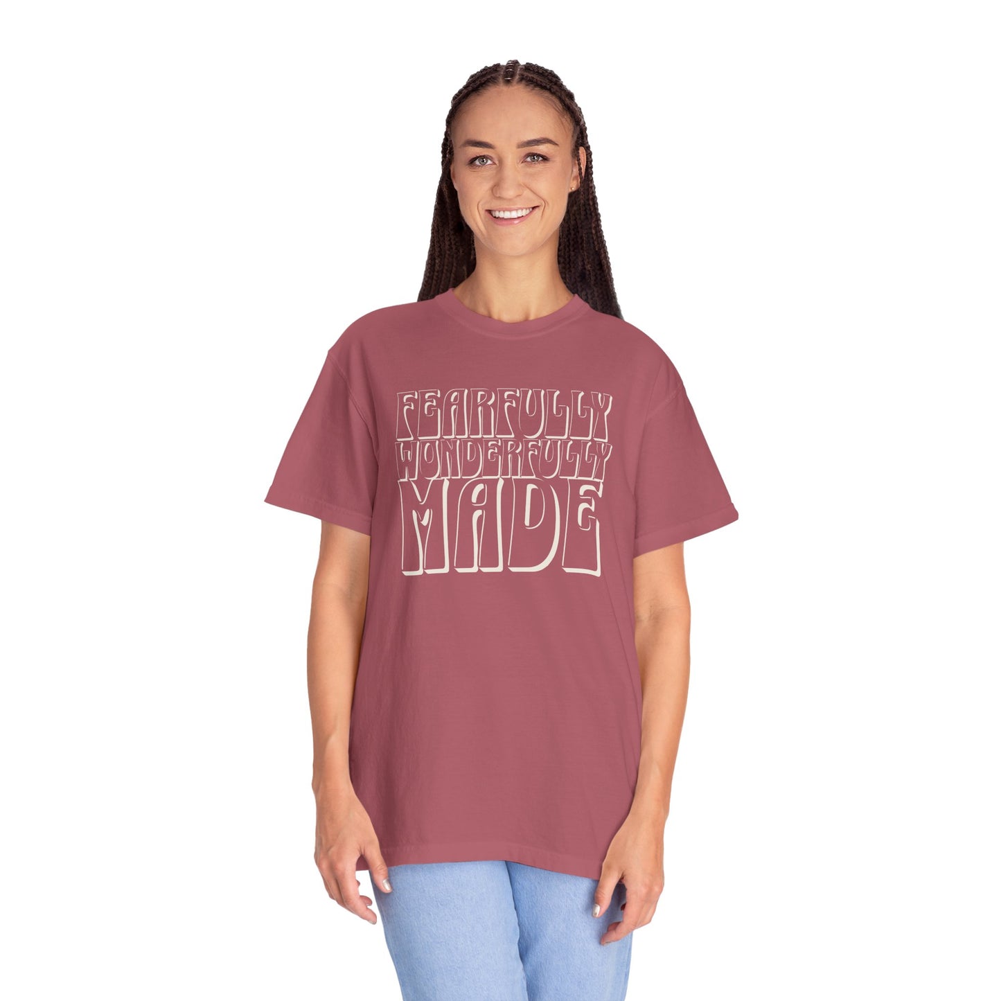 "FEARFULLY WONDERFULLY MADE" UNISEX PREMIUM TEE