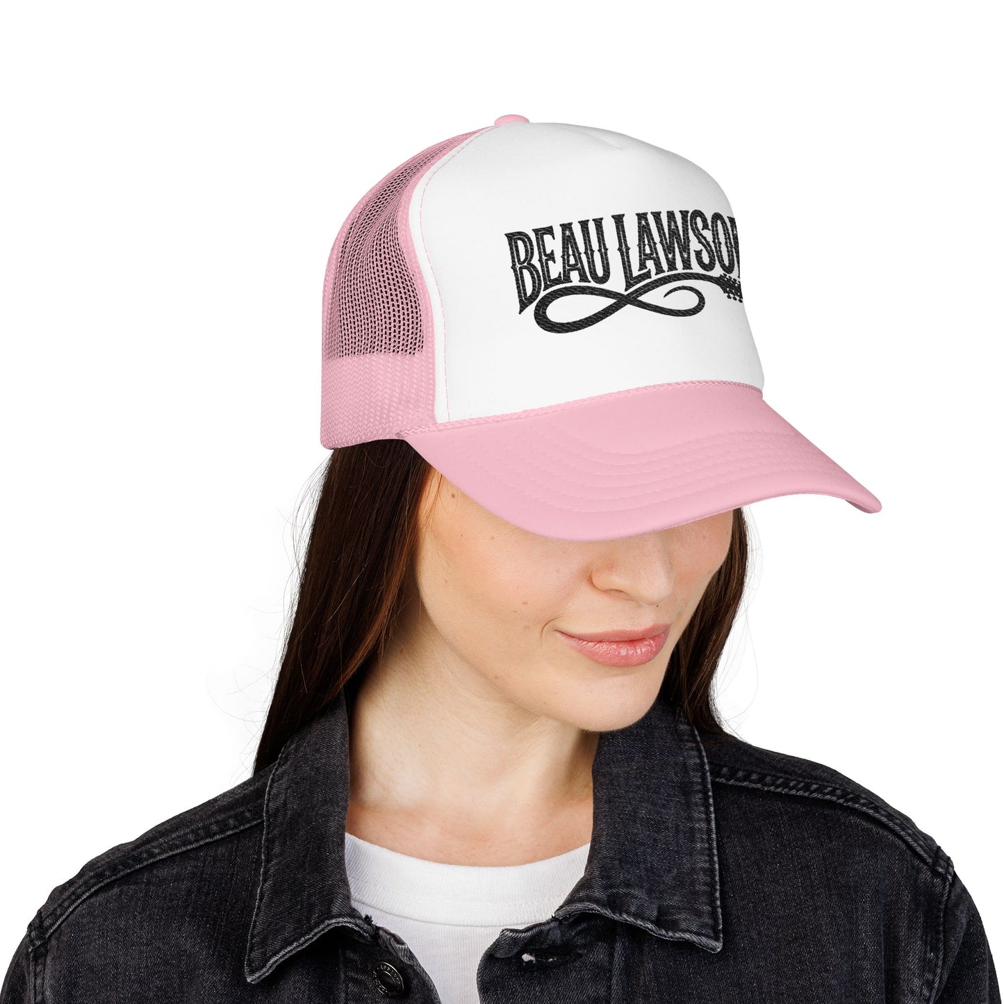 Beau Lawson Pink Foam Trucker Hat
