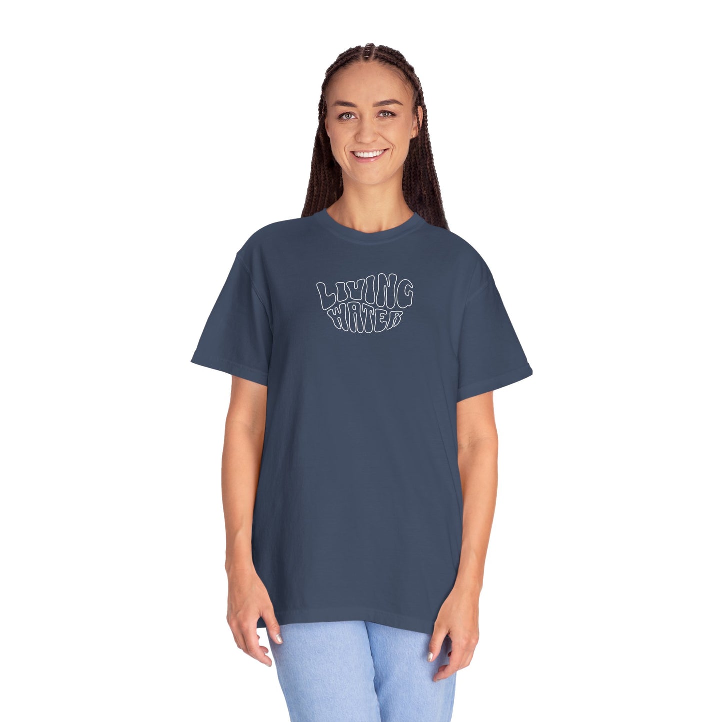 "LIVING WATER" UNISEX PREMIUM TEE