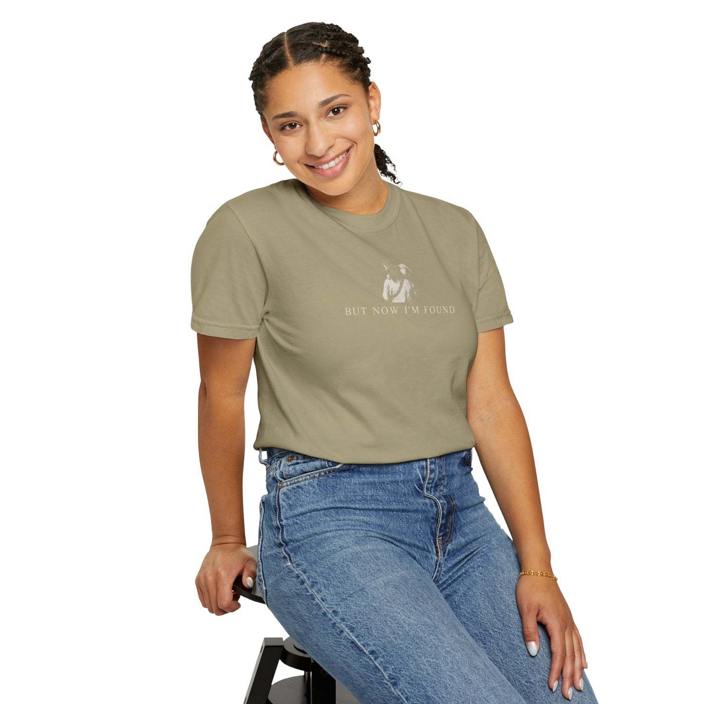 "But Now I'm Found" Adult Comfort Colors Tee
