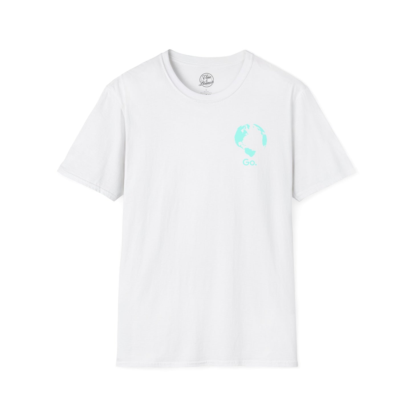 "Go. Matthew 28" Unisex Softstyle Tee