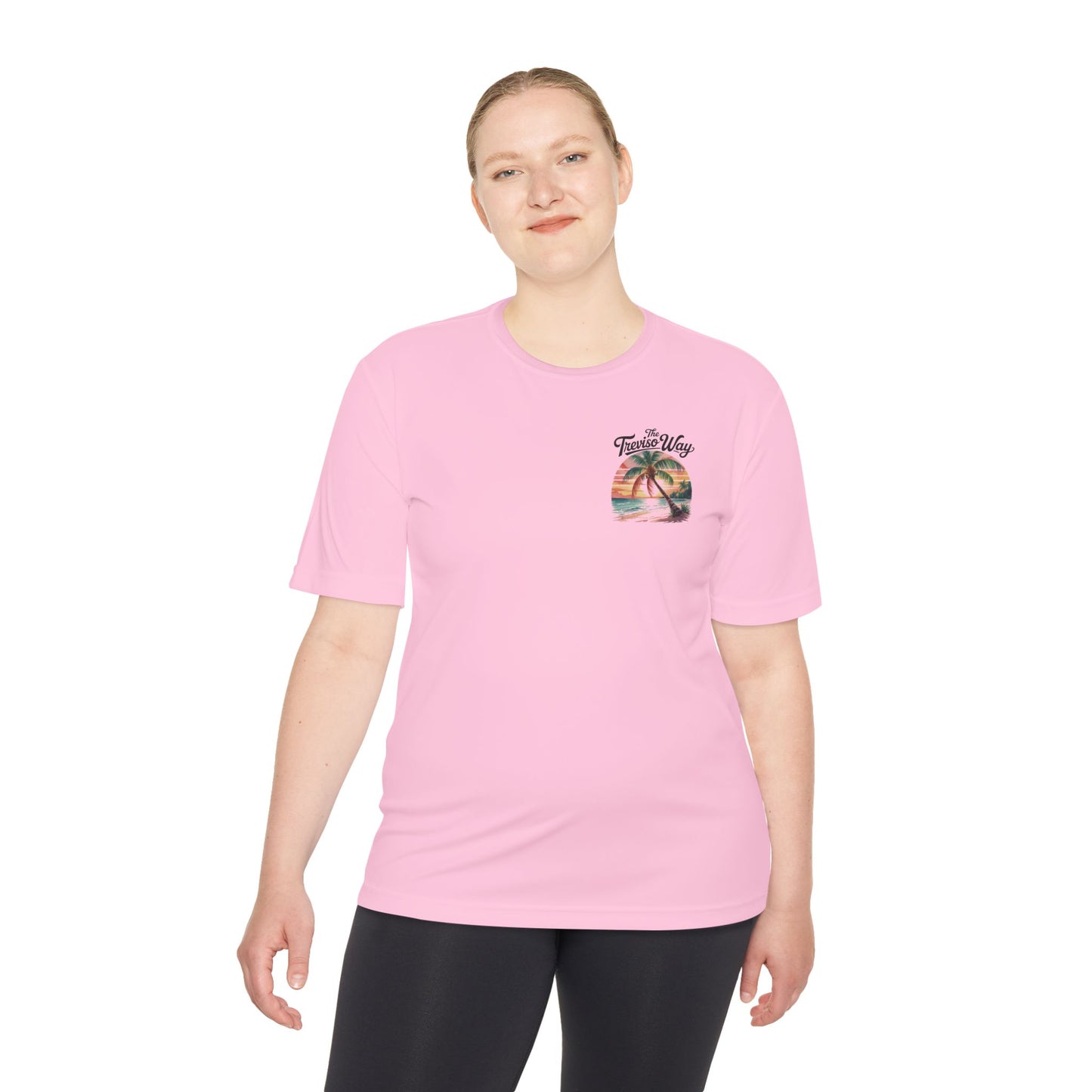 "Wasting Away the Treviso Way" Unisex Moisture Wicking Tee