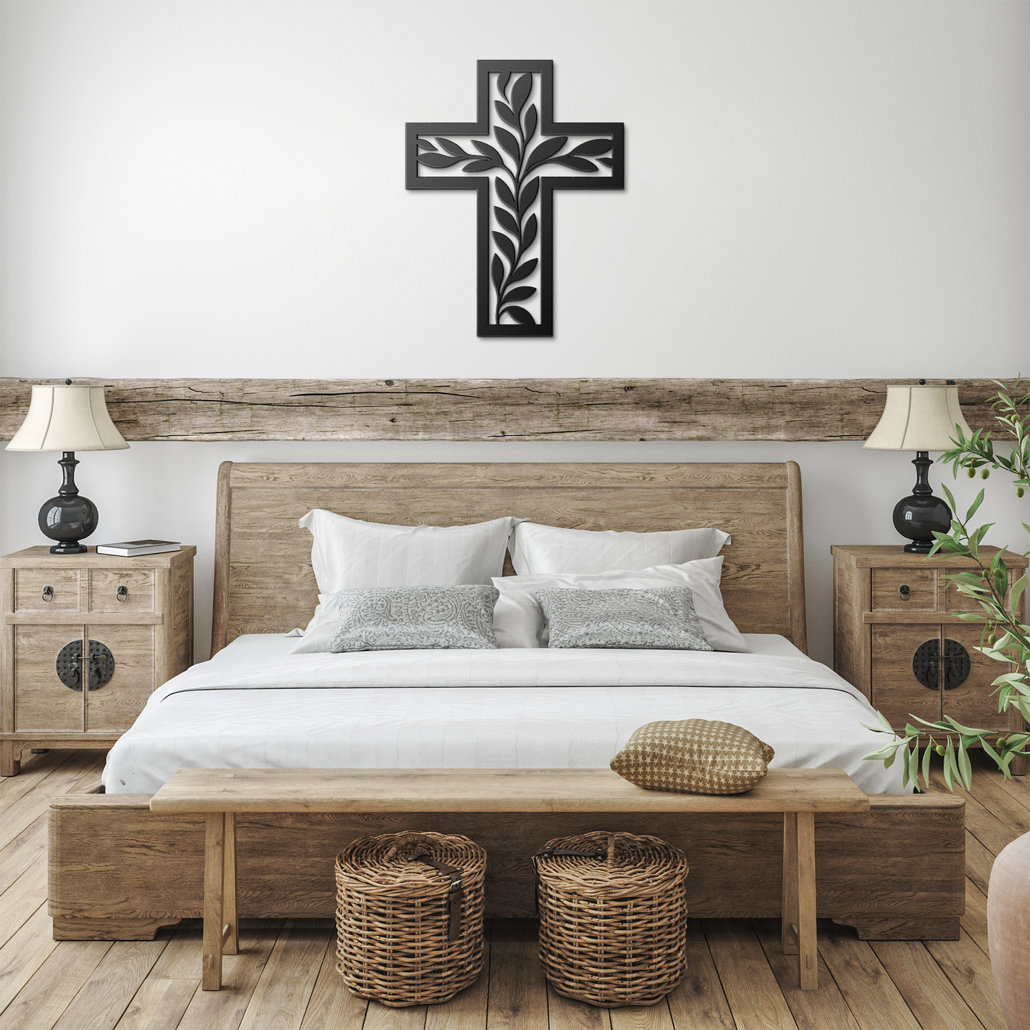Metal Cut Sign "Cross of Life"