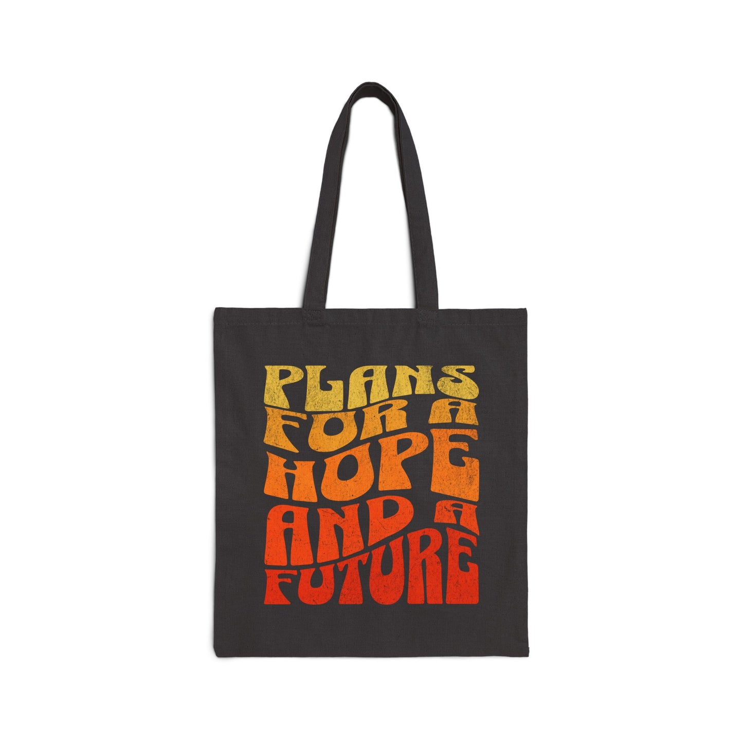 "Hope & A Future" Cotton Canvas Tote Bag