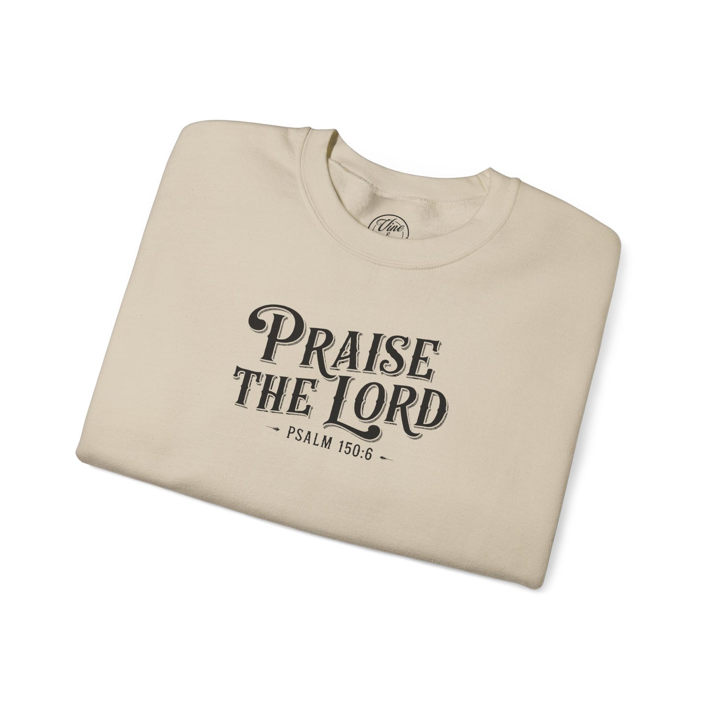 "Praise the Lord" Old Fashioned Crewneck Sweatshirt