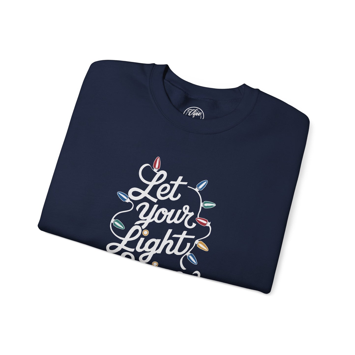 "Let Your Light Shine" Christmas Sweatshirt