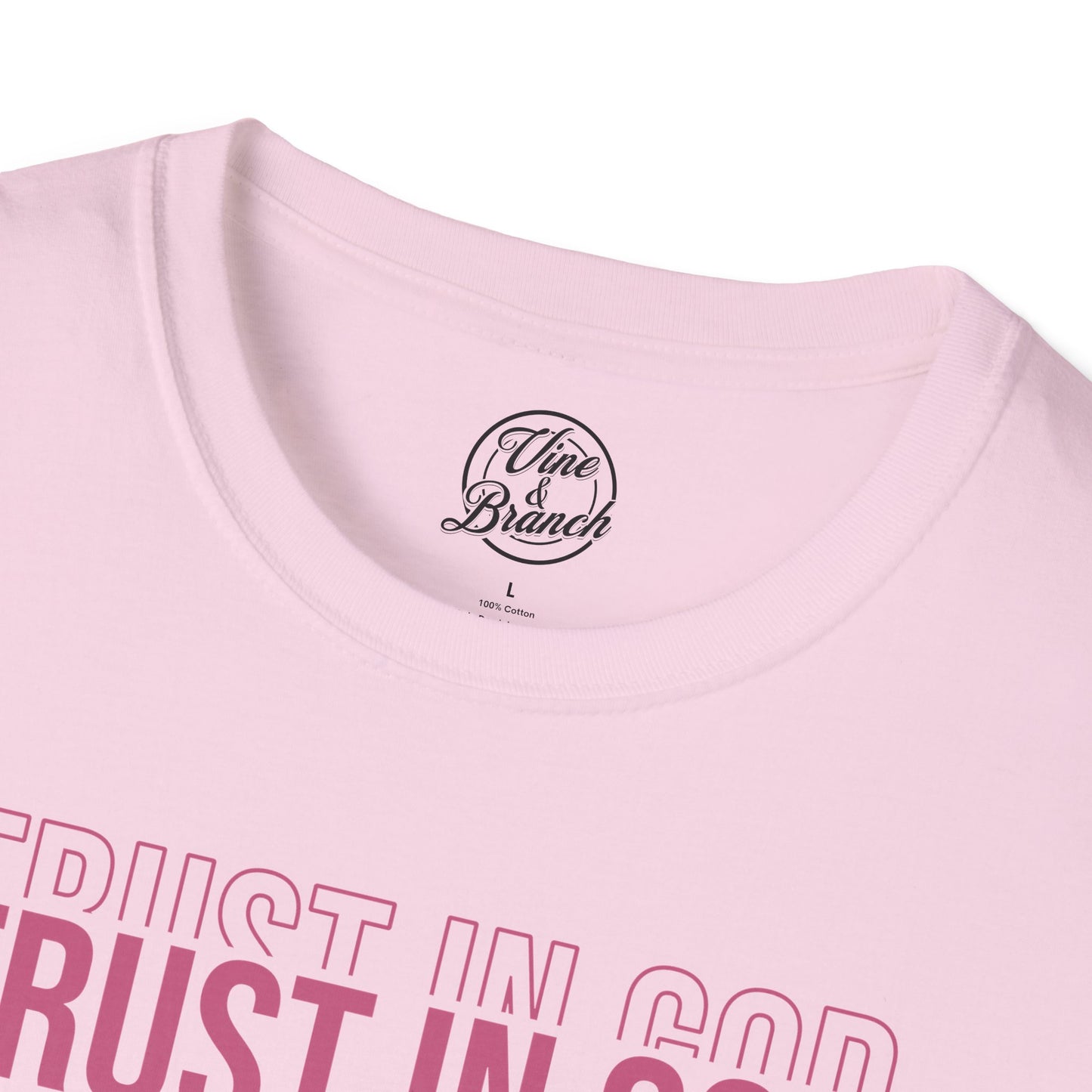 "Trust In God" Unisex Softstyle Tee