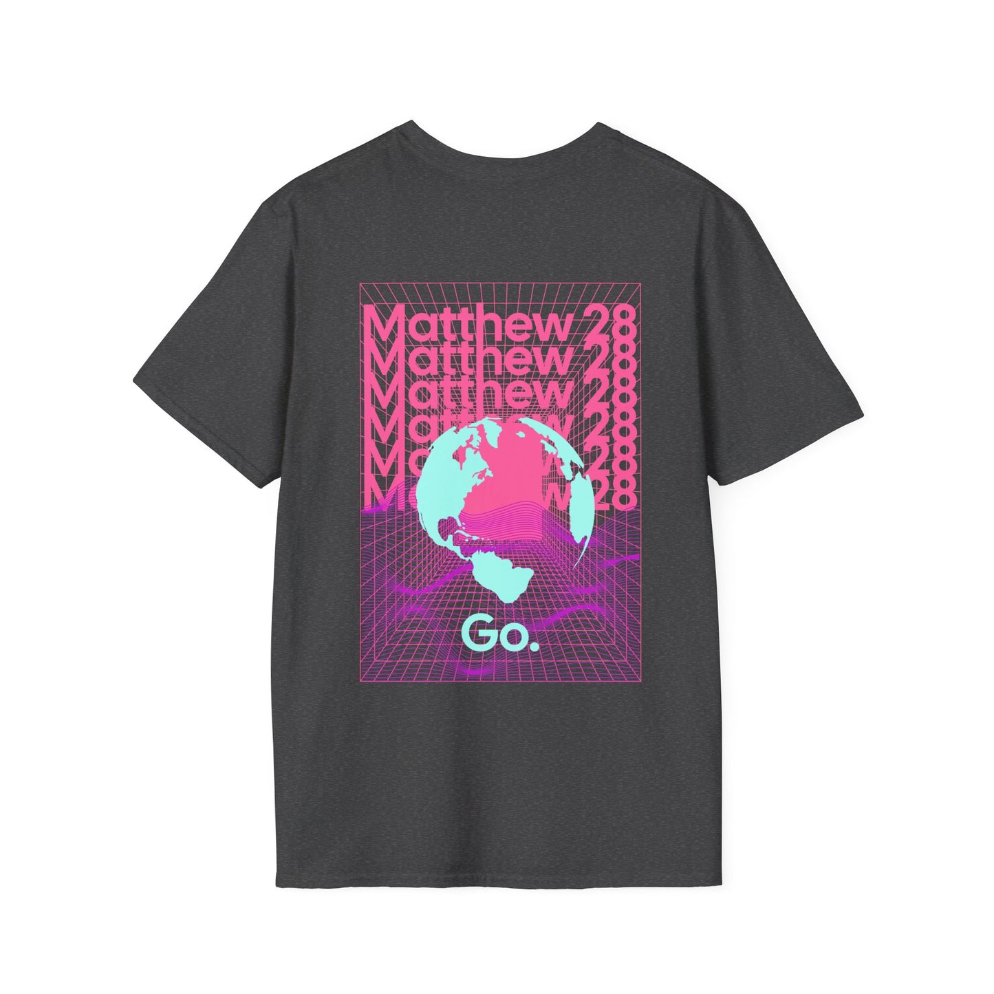 "Go. Matthew 28" Unisex Softstyle Tee