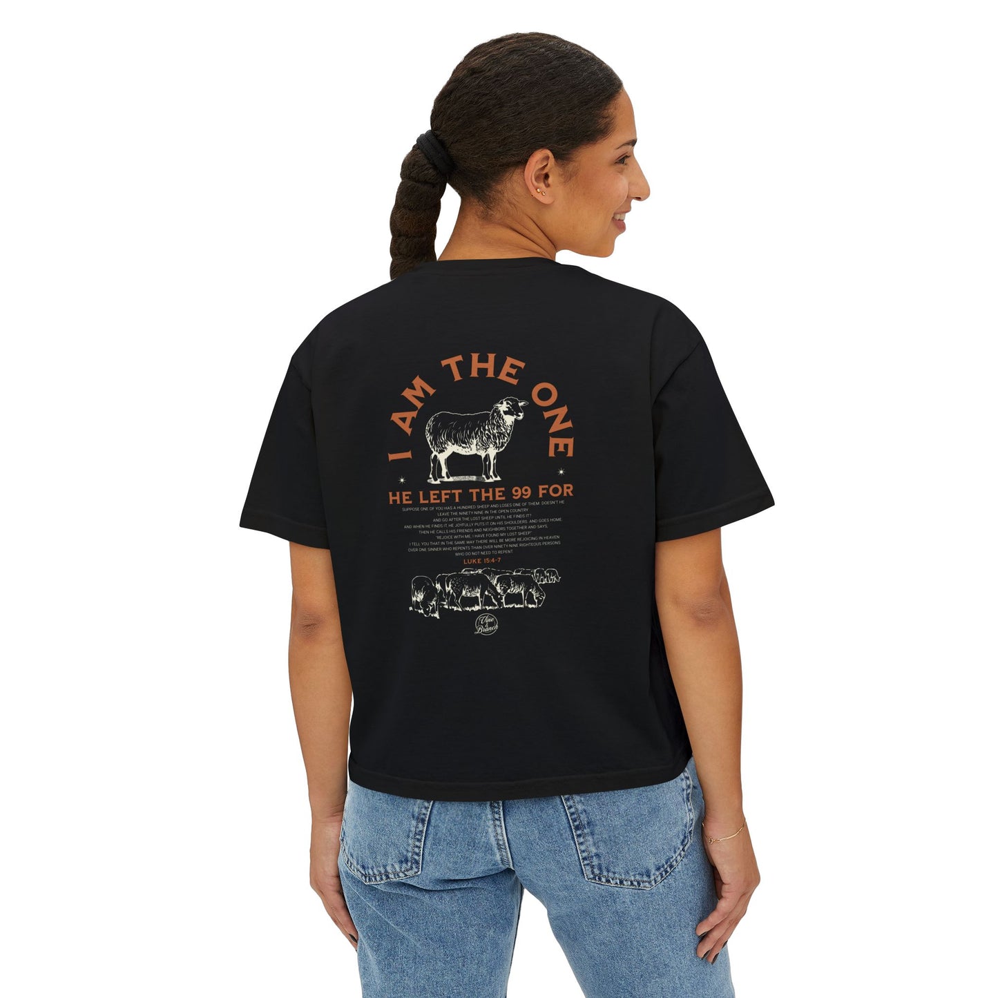 "I AM THE ONE" WOMEN'S BOXY TEE