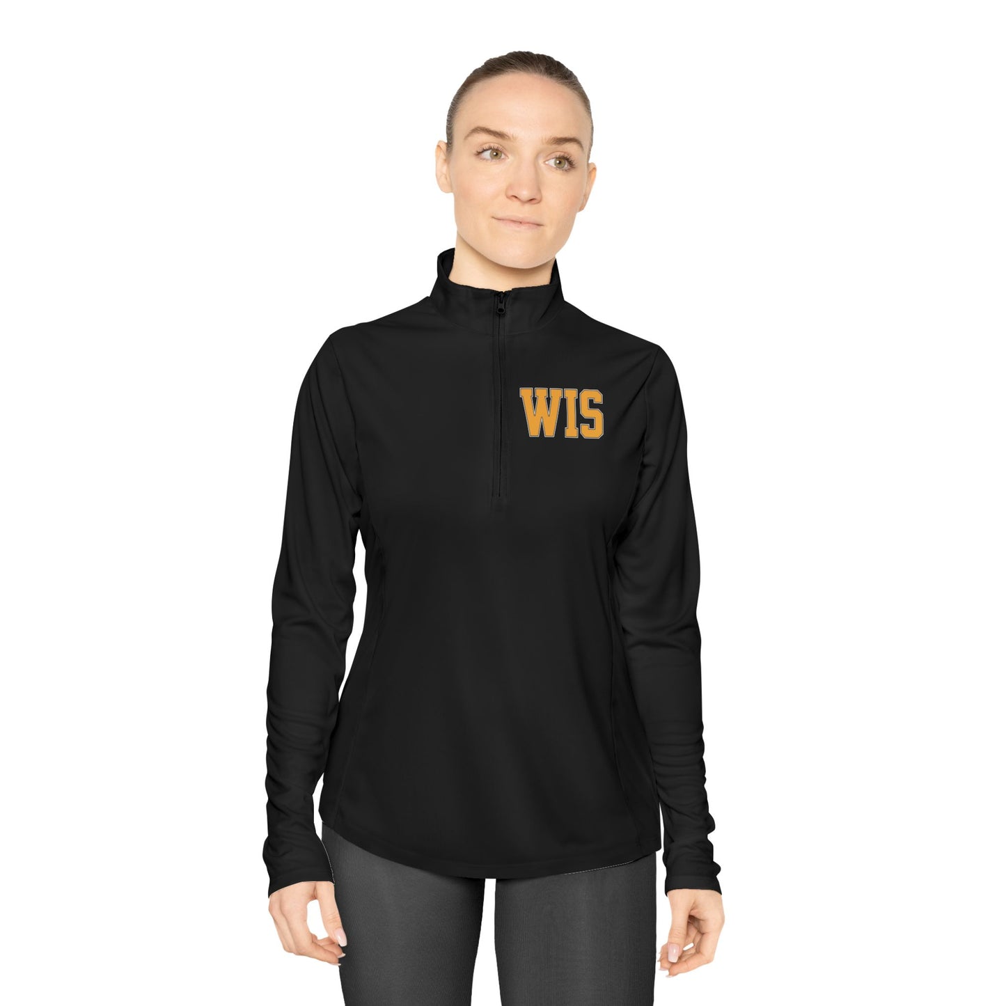 WIS "IT'S GONNA BE GREAT!" WOMENS QUARTER XIP MOISTURE WICKING PULLOVER