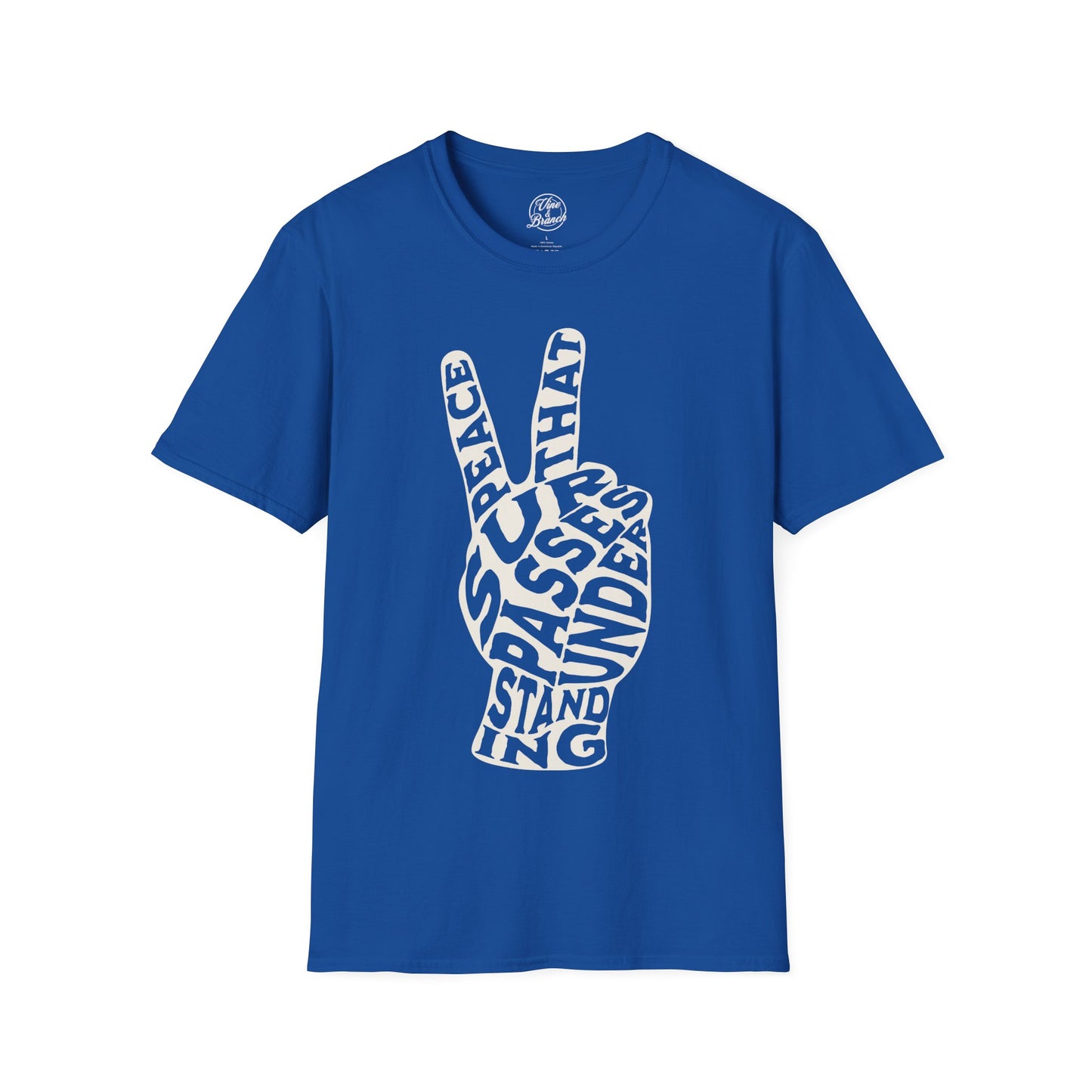 "Peace" Unisex Softstyle Tee