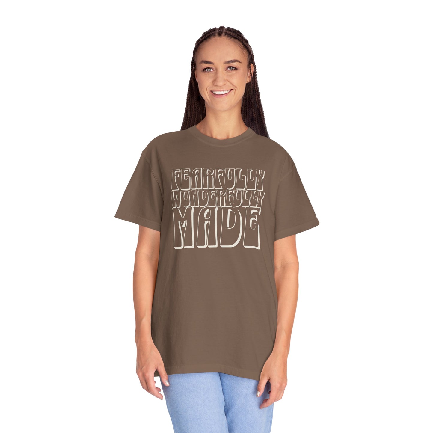 "FEARFULLY WONDERFULLY MADE" UNISEX PREMIUM TEE