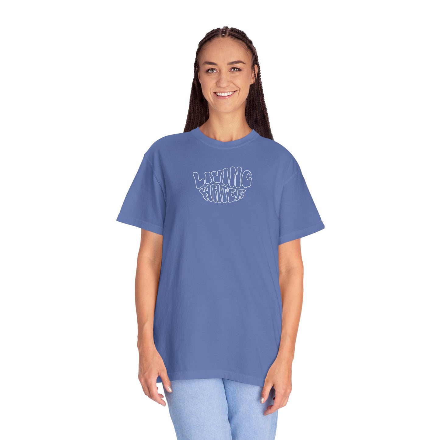 "LIVING WATER" UNISEX PREMIUM TEE