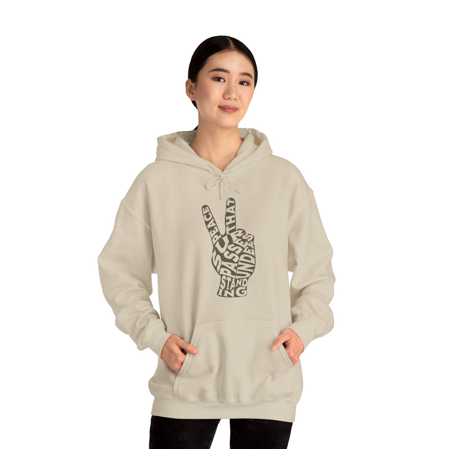 "Peace" Adult Unisex Hoodie