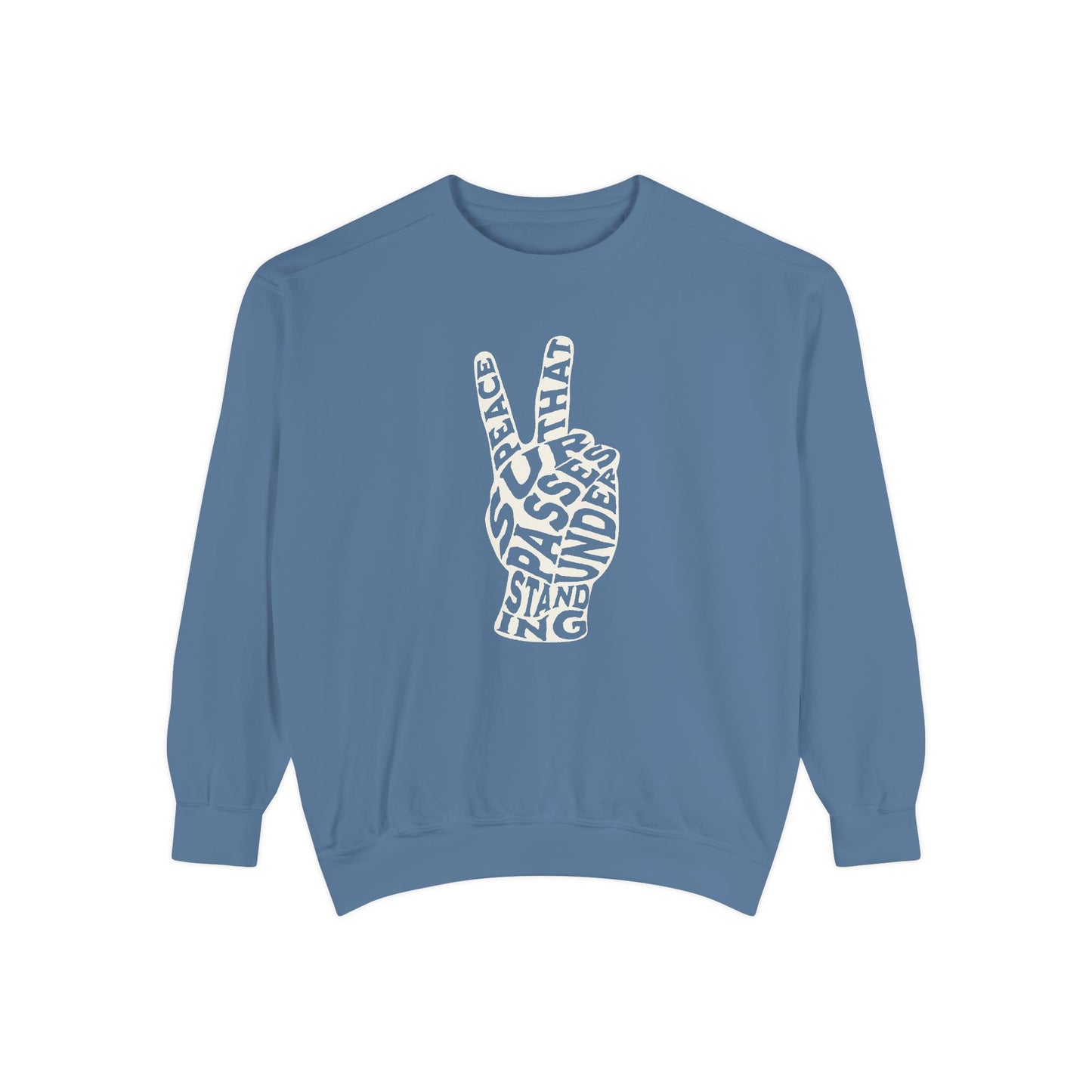 "PEACE" UNISEX PREMIUM SWEATSHIRT