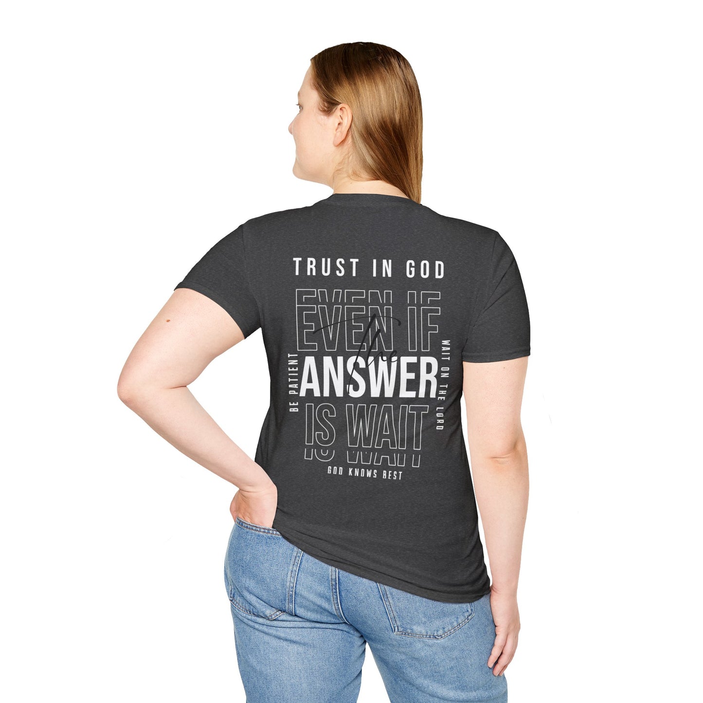 "Trust In God" Unisex Softstyle Tee