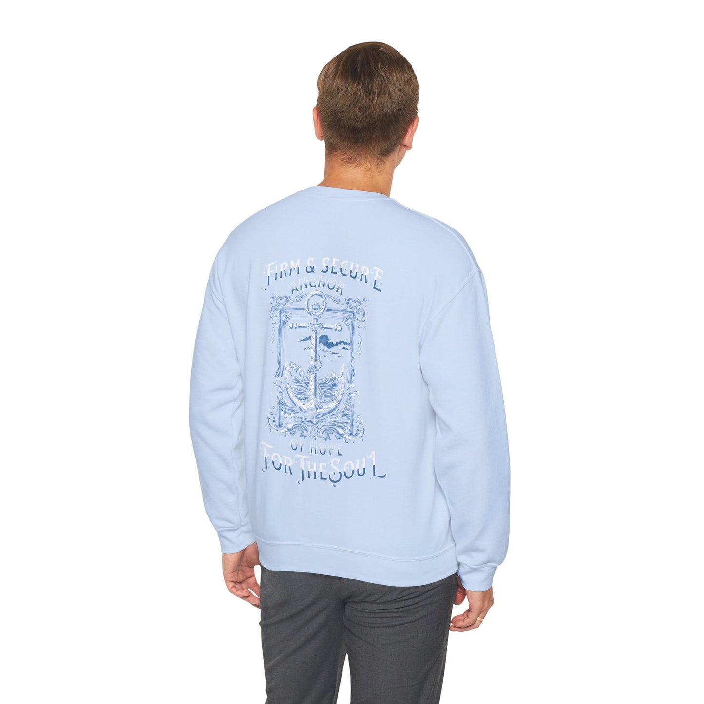 "Anchor for the Soul" Adult Crewneck Sweatshirt