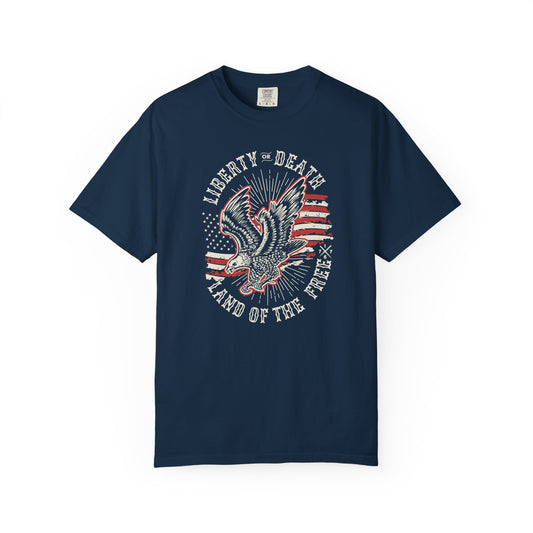 "LIBERTY OR DEATH" UNISEX PREMIUM TEE