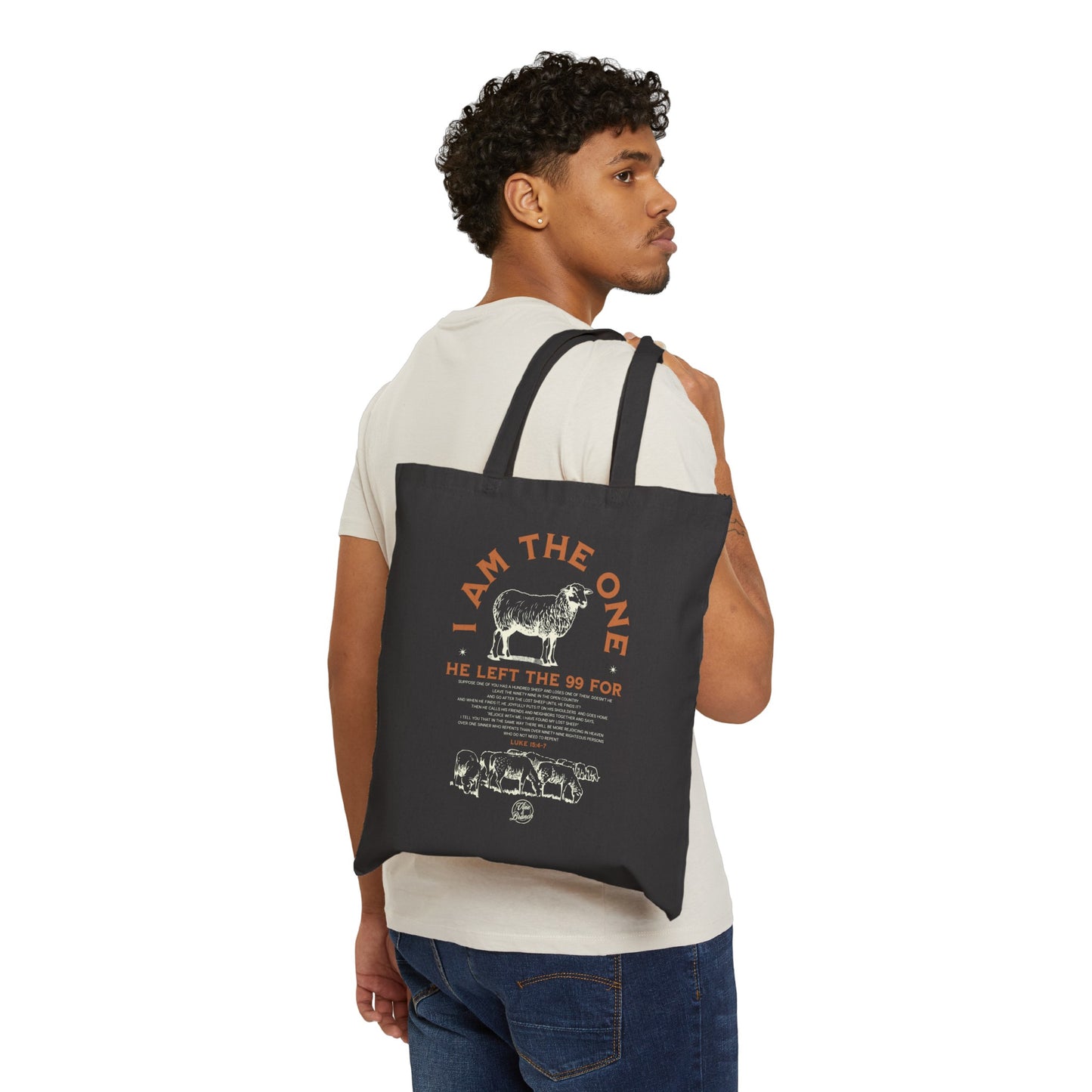 "I Am The One" Cotton Canvas Tote Bag