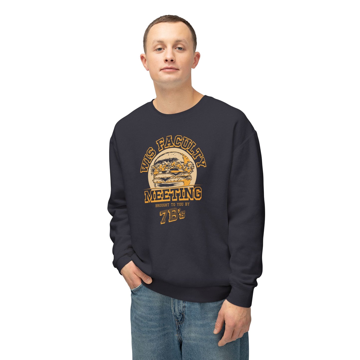 WIS "FACULTY MEETING" UNISEX PREMIUM SWEATSHIRT