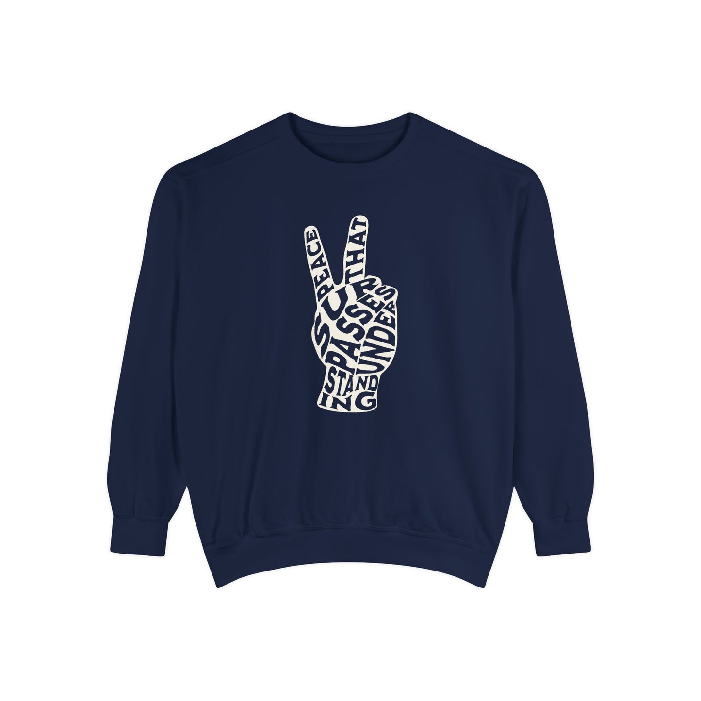 "PEACE" UNISEX PREMIUM SWEATSHIRT