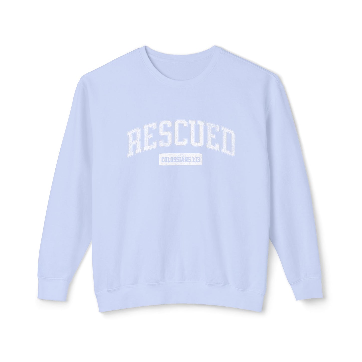 VARSITY "RESCUED" UNISEX PREMIUM SWEATSHIRT