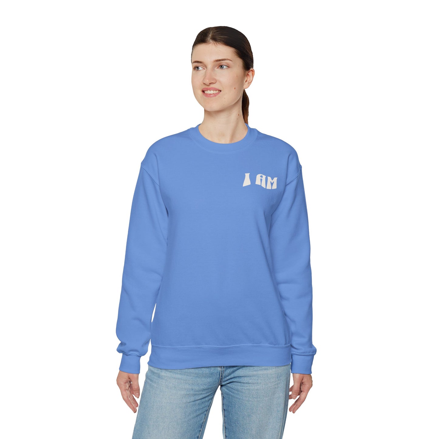 "I Am Who I Am" Adult Crewneck Sweatshirt