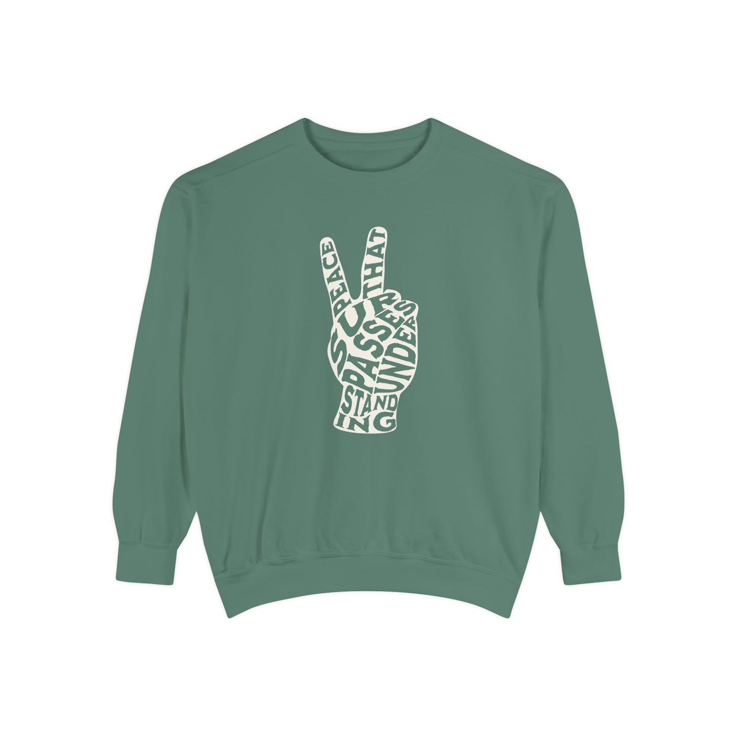 "PEACE" UNISEX PREMIUM SWEATSHIRT
