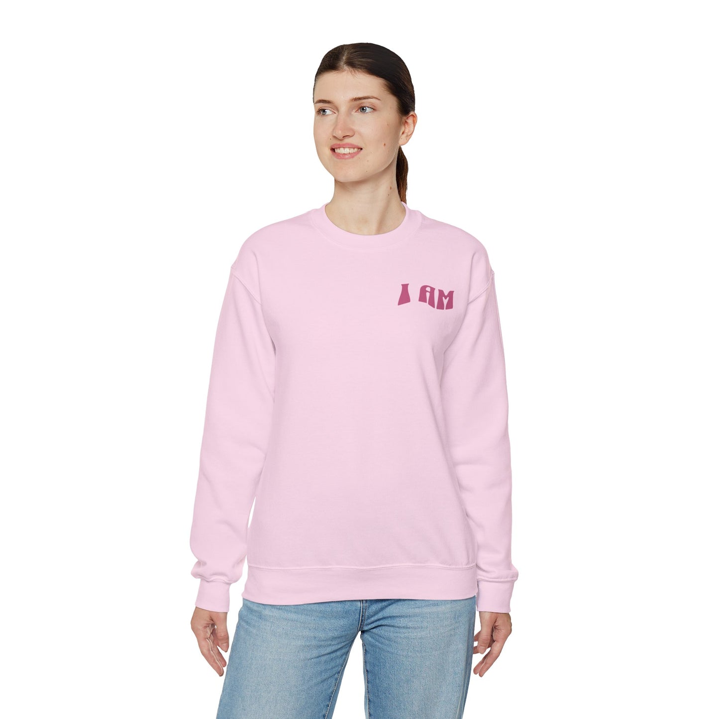 "I Am Who I Am" Adult Crewneck Sweatshirt