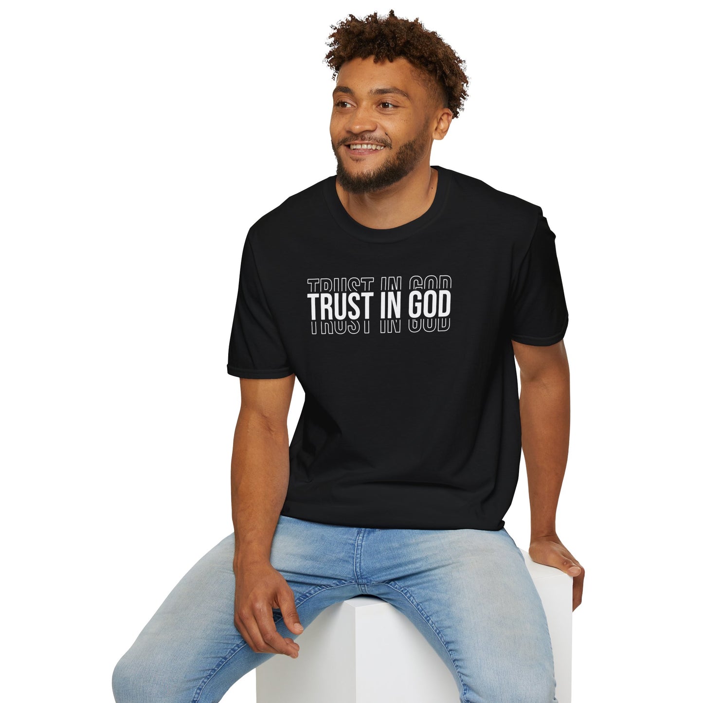 "Trust In God" Unisex Softstyle Tee