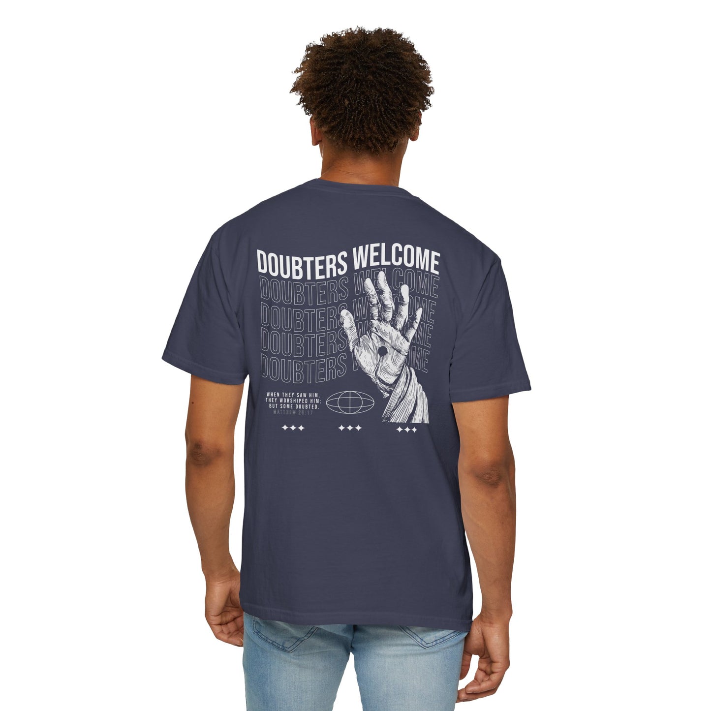 "DOUBTERS WELCOME" UNISEX PREMIUM TEE