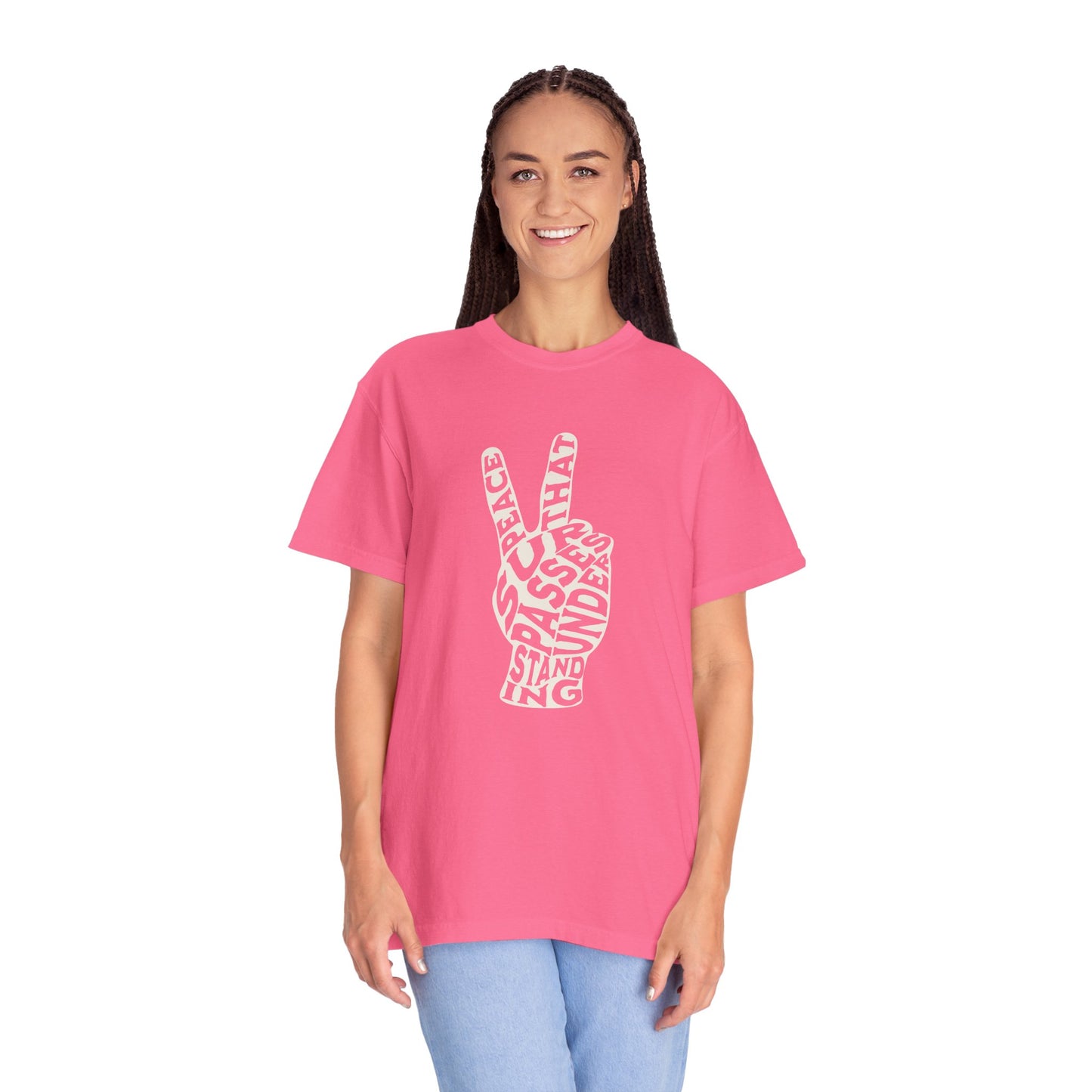 "PEACE" UNISEX PREMIUM TEE