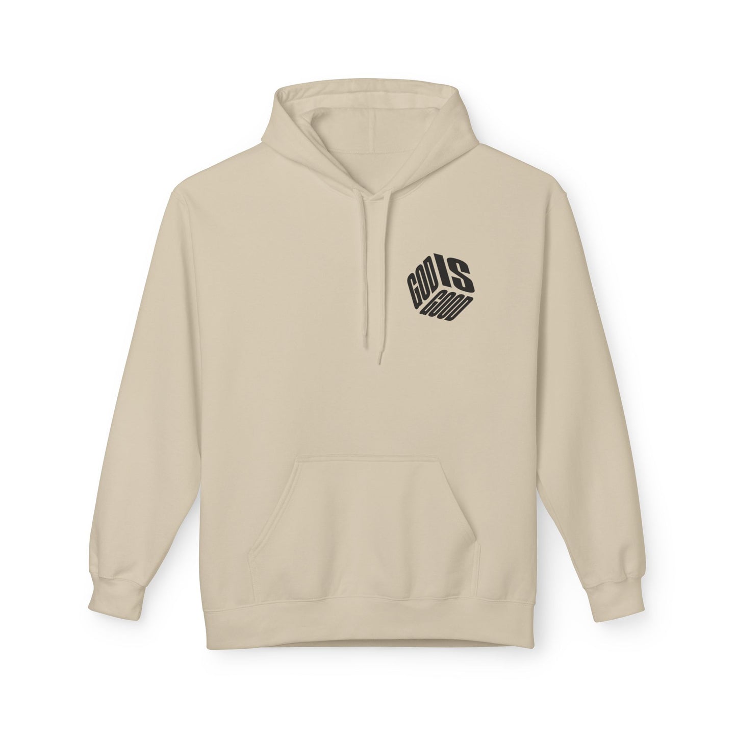 "God Is Good" Midweight Softstyle Fleece Hoodie