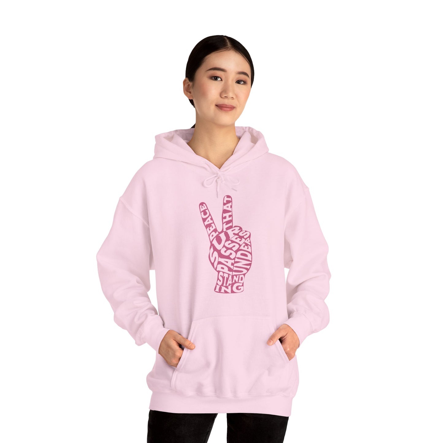 "Peace" Adult Unisex Hoodie