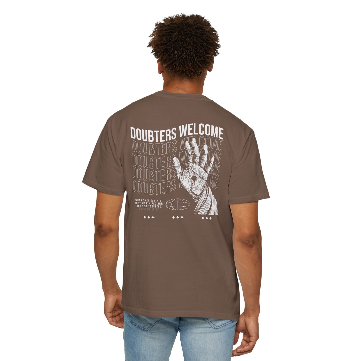 "DOUBTERS WELCOME" UNISEX PREMIUM TEE