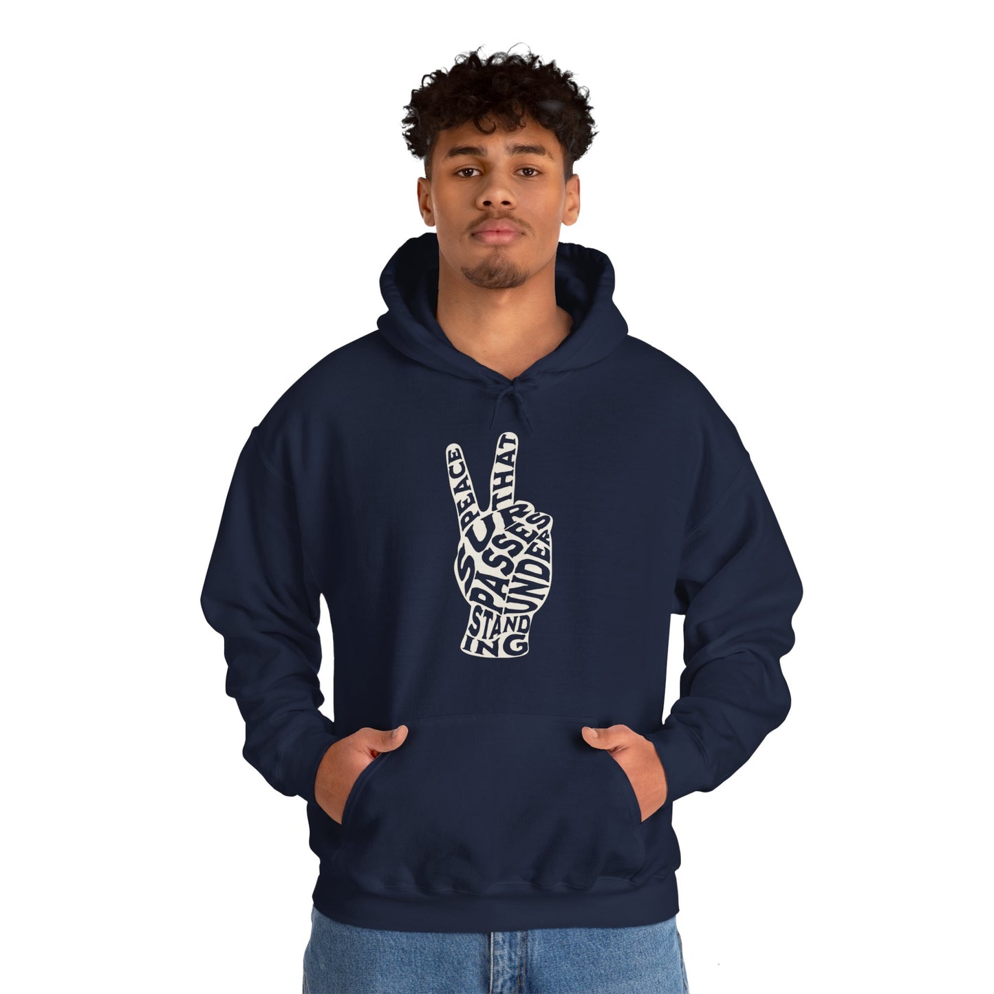 "Peace" Adult Unisex Hoodie