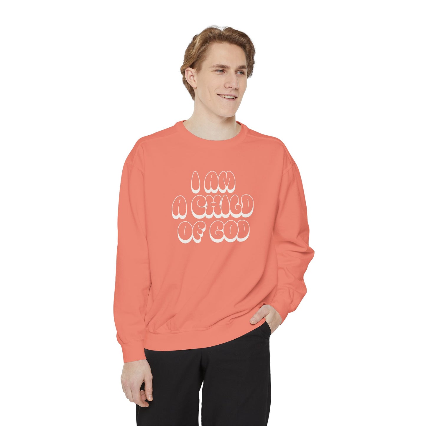 "I AM A CHILD OF GOD" UNISEX PREMIUM SWEATSHIRT