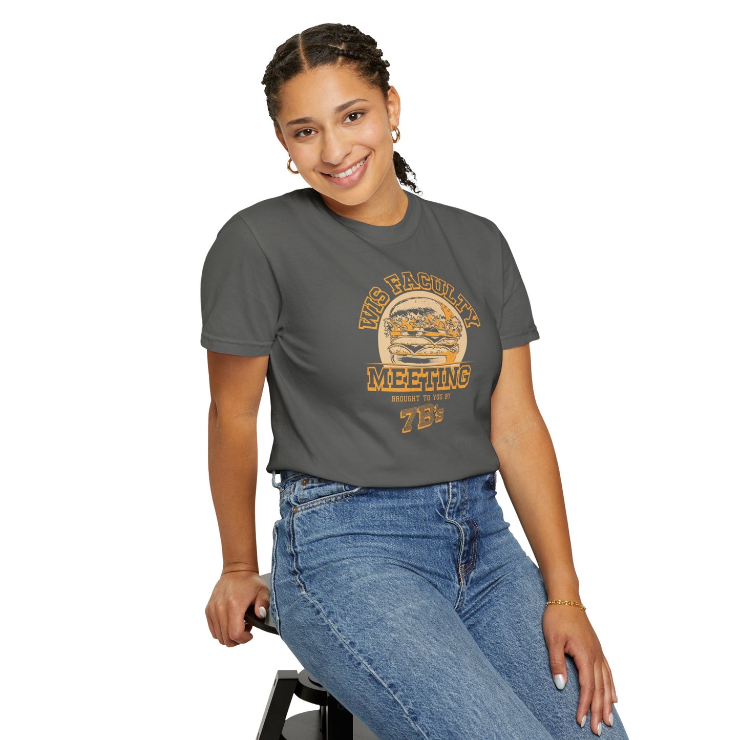 WIS "FACULTY MEETING" UNISEX PREMIUM TEE
