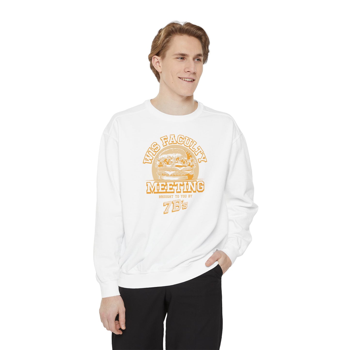 WIS "FACULTY MEETING" UNISEX PREMIUM SWEATSHIRT