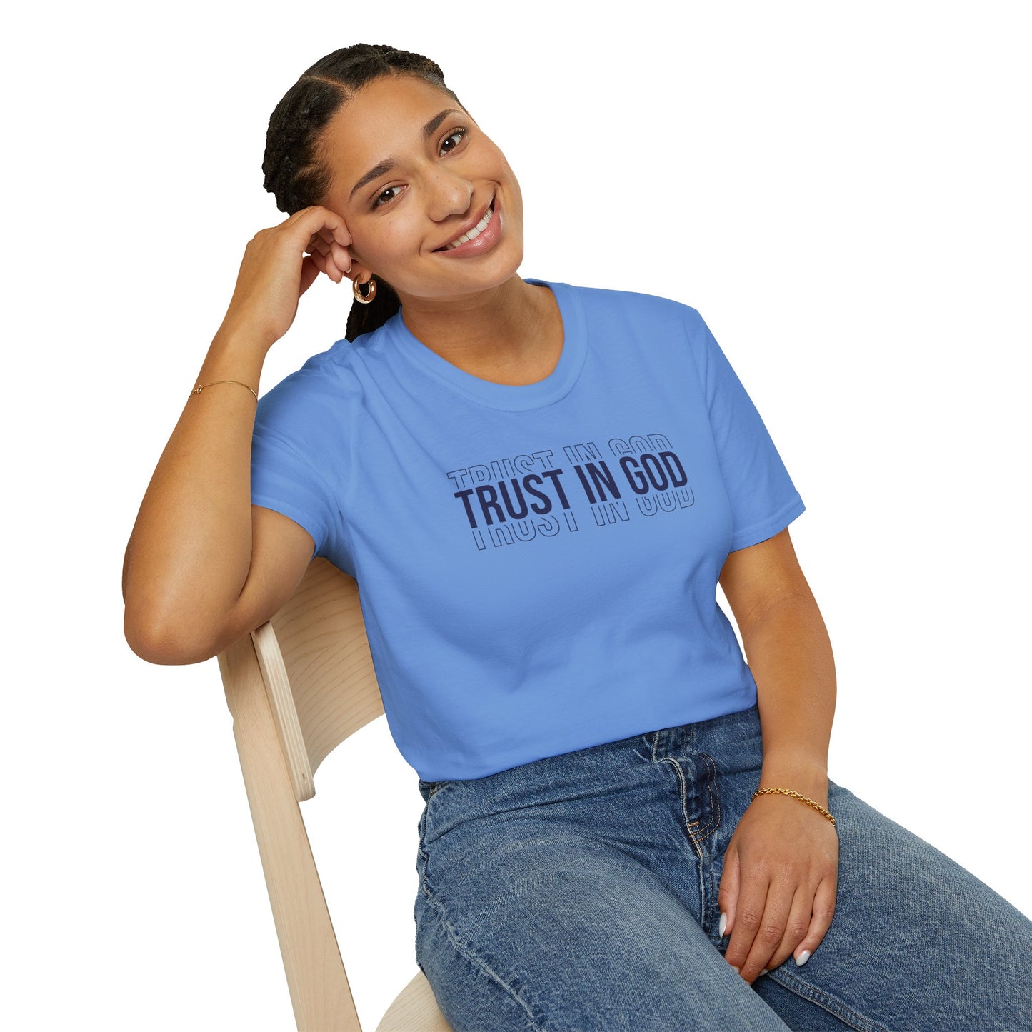 "Trust In God" Unisex Softstyle Tee