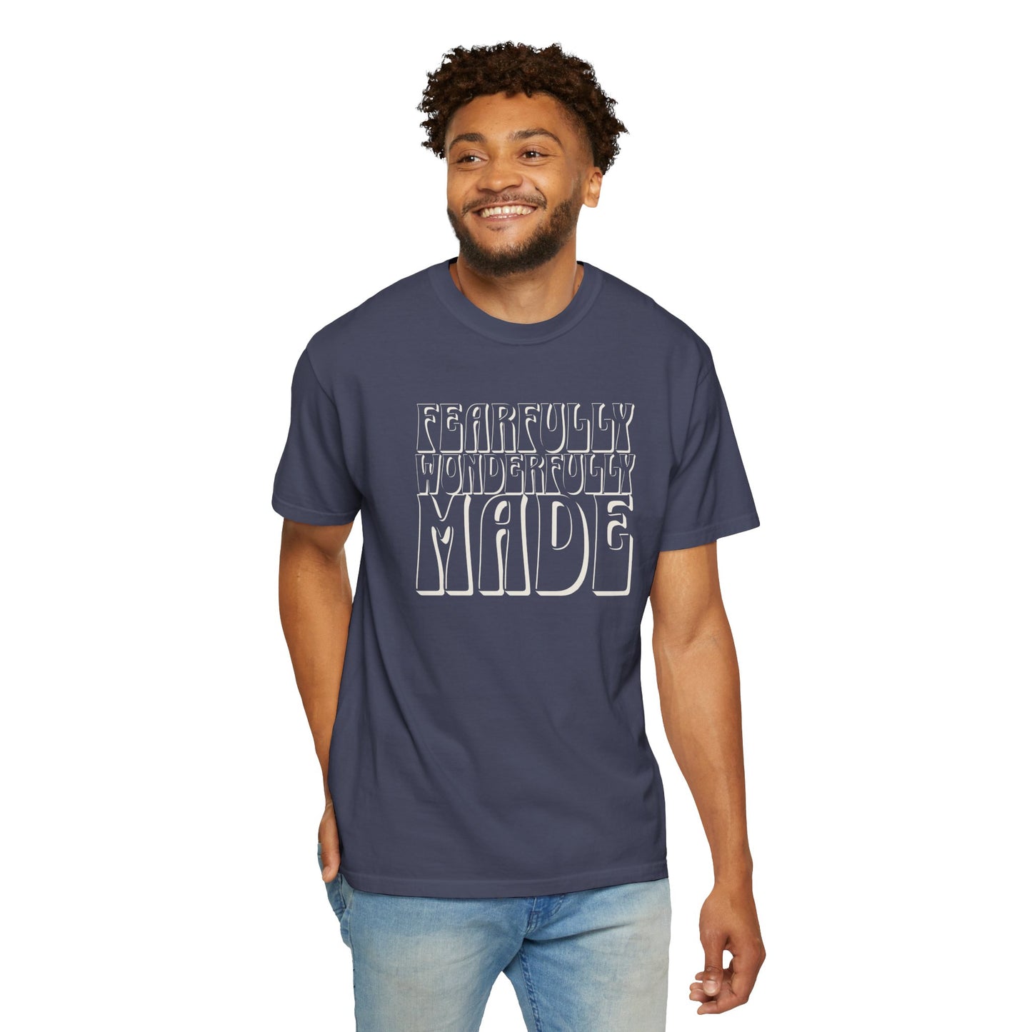 "FEARFULLY WONDERFULLY MADE" UNISEX PREMIUM TEE