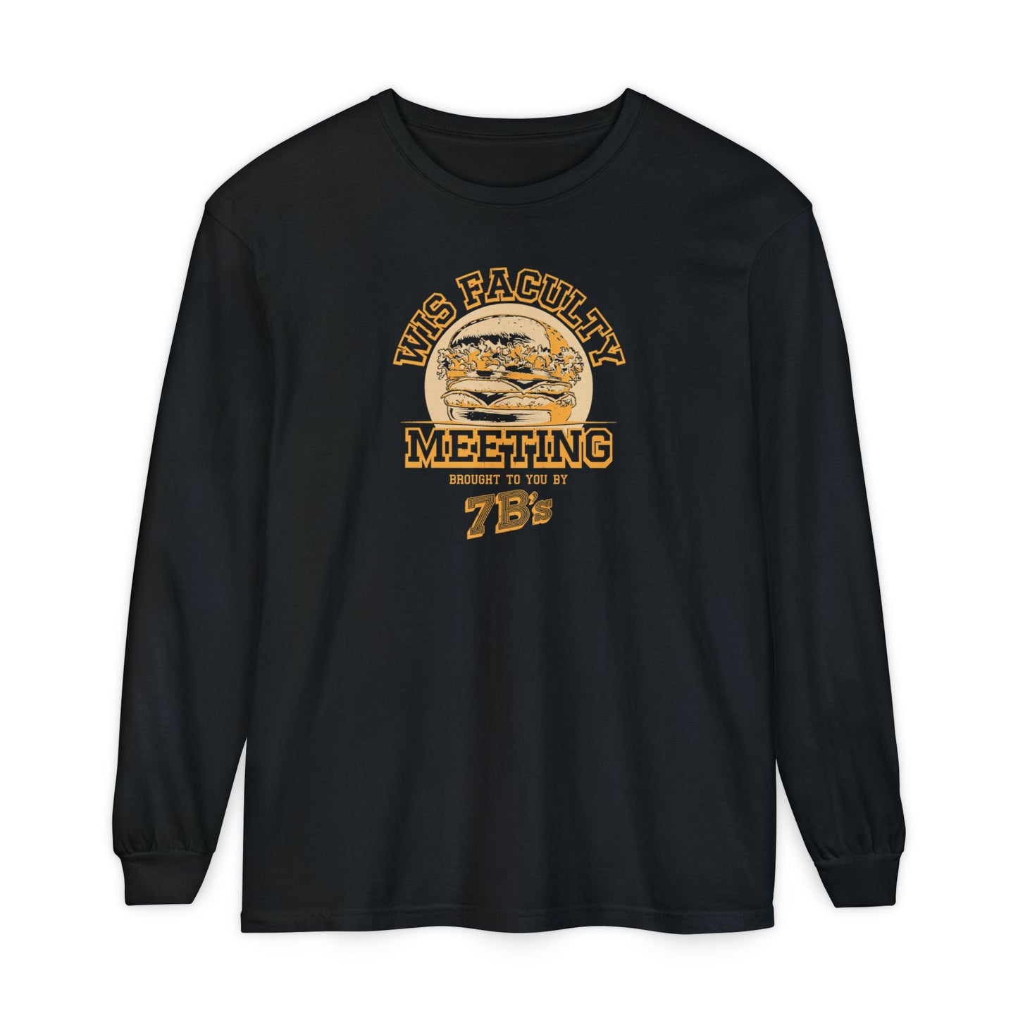 WIS "FACULTY MEETING" UNISEX PREMIUM LONG SLEEVE TEE