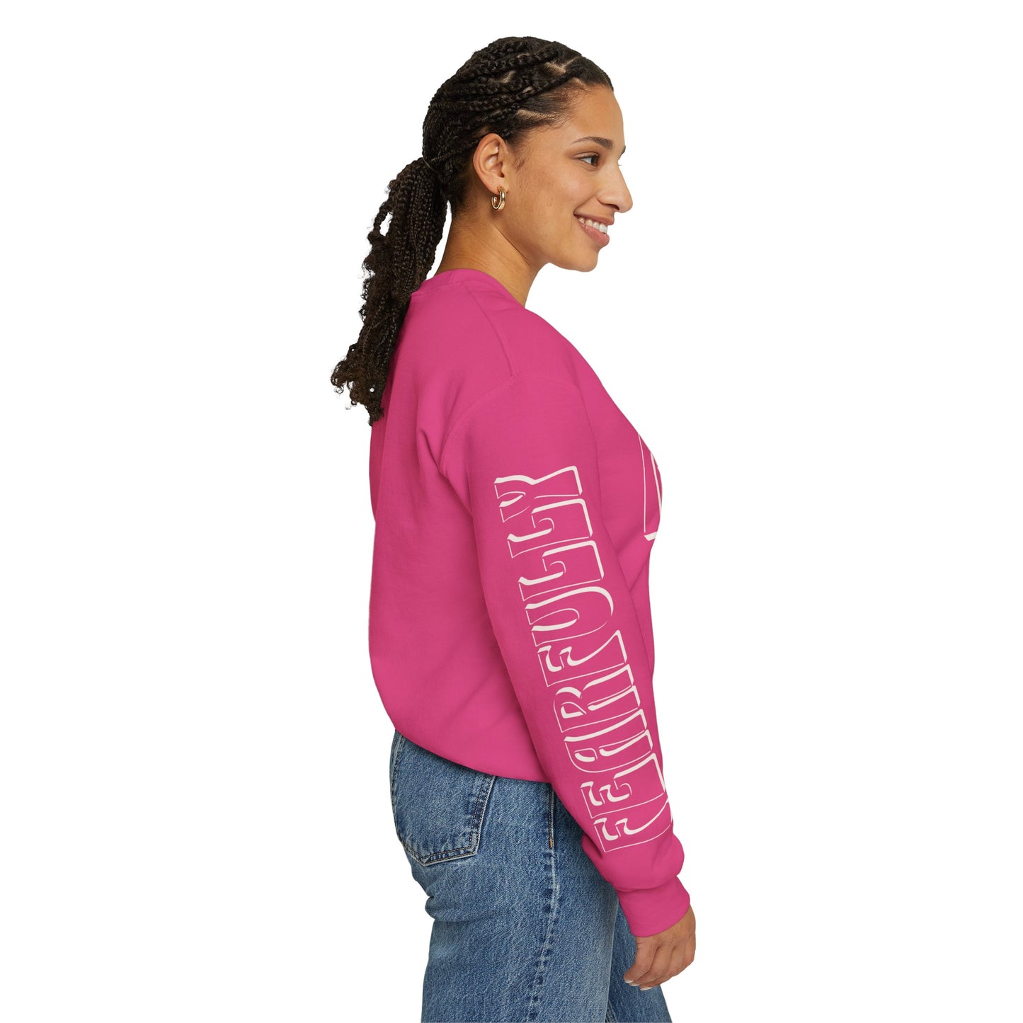 "Fearfully Wonderfully Made" Adult Crewneck Sweatshirt