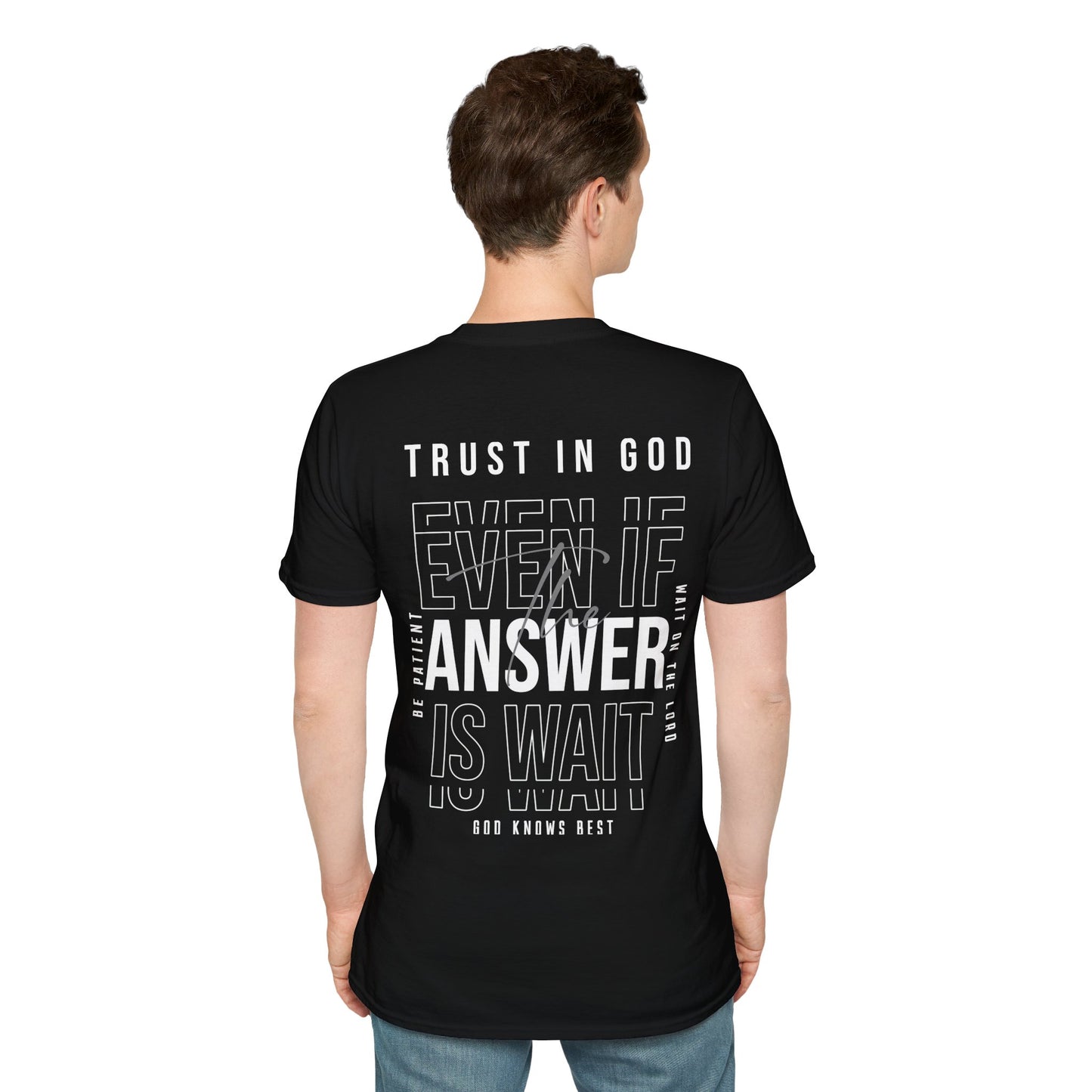 "Trust In God" Unisex Softstyle Tee