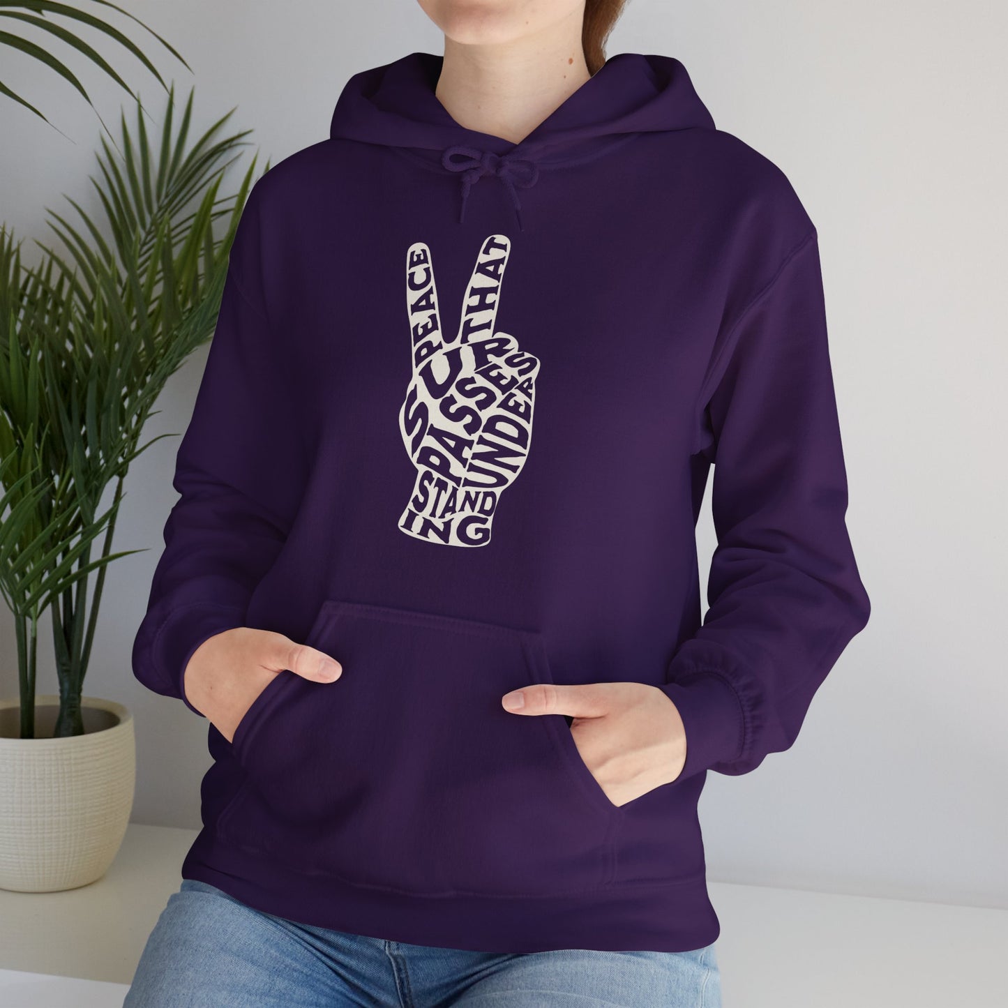 "Peace" Adult Unisex Hoodie