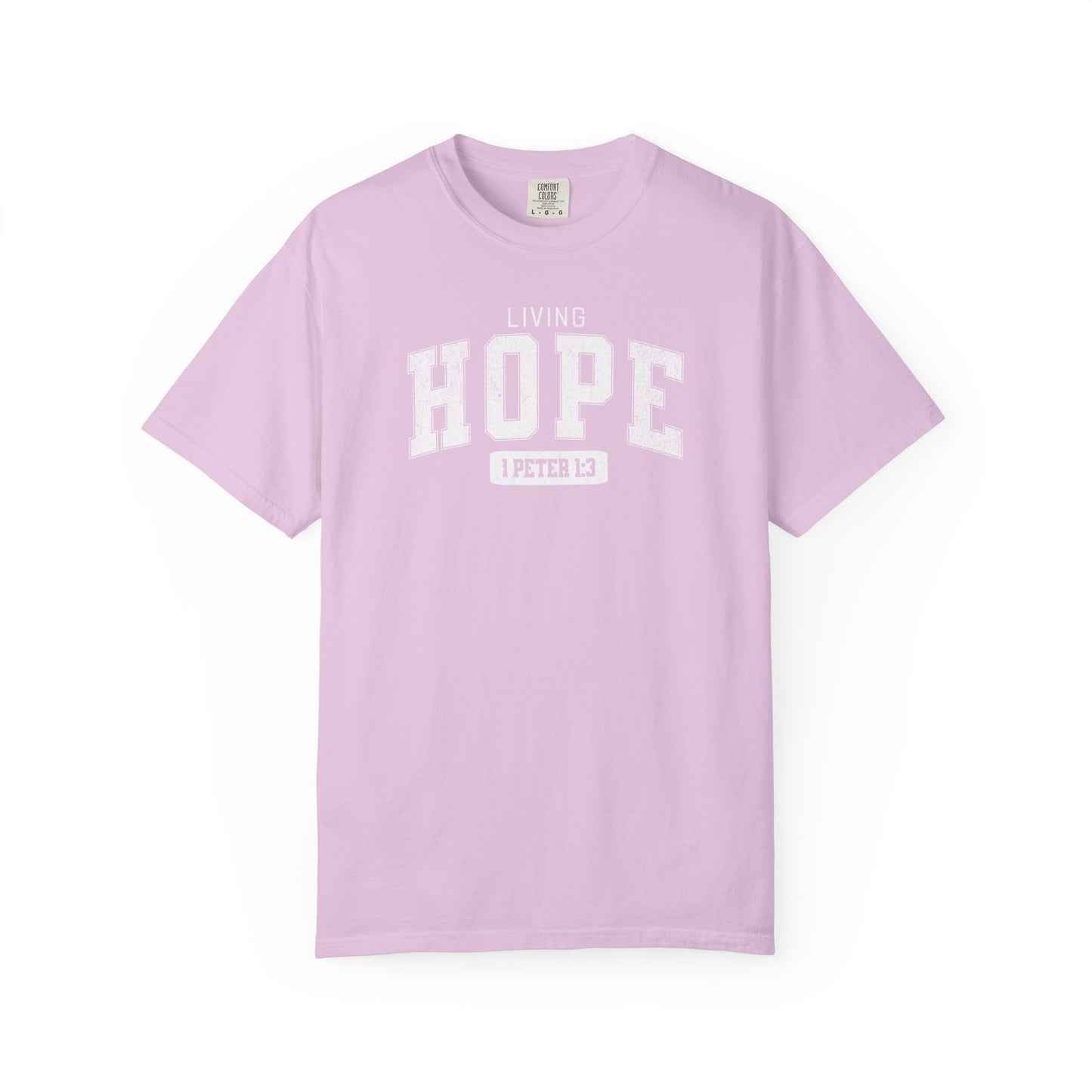 VARSITY "LIVING HOPE" UNISEX PREMIUM TEE