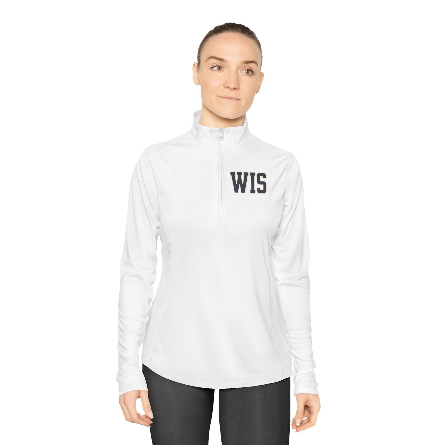 WIS "IT'S GONNA BE GREAT!" WOMENS QUARTER XIP MOISTURE WICKING PULLOVER